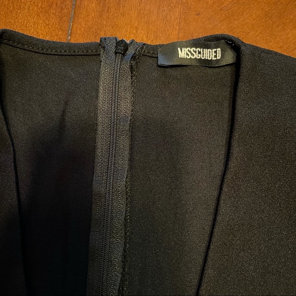 Missguided Womens Plunge Long Sleeve Dress - Picture 5 of 9